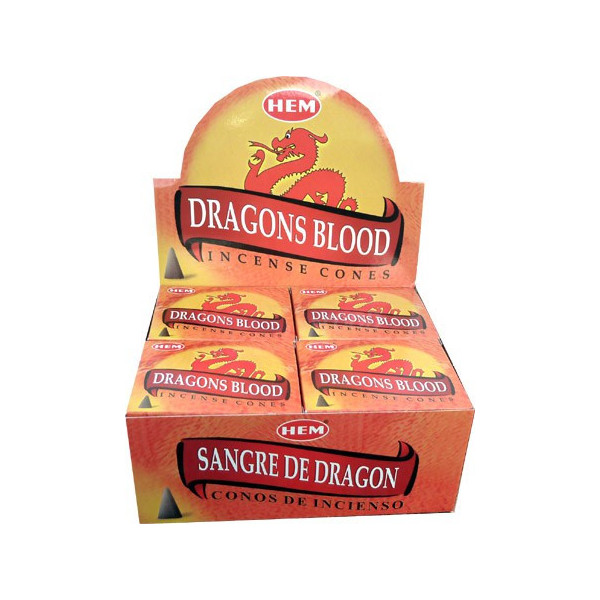 Incense Cones Hem Dragon Blood For Fans Of The Fantastic