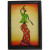 Tableau bois femme africaine -  Déco - cadeaux