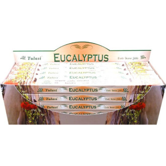 Encens batons tulasi eucalyptus 10 gr -  Batons d\'encens
