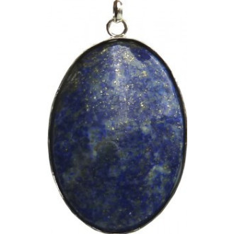 Pendentif lapis lazuli naturel -  Pierres Lithothérapie