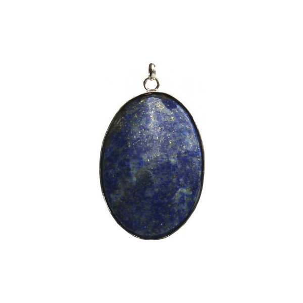 Pendentif lapis lazuli naturel -  Pierres Lithothérapie