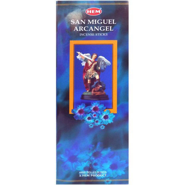Encens hem St Michel 20 grammes (bleu) -  Batons d\'encens
