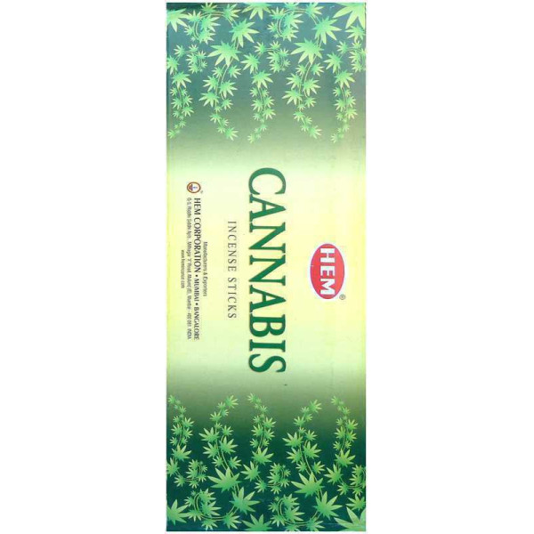 Encens hem cannabis 8 bâtons -  Batons d\'encens