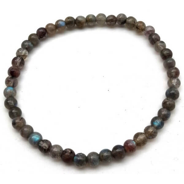 Bracelet Labradorite perles 6mm -  Pierres Lithothérapie