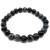 Bracelet Obsidienne Neige perles 8mm -  Pierres Lithothérapie