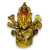 Statue ganesh doré 13 cm -  Déco - cadeaux