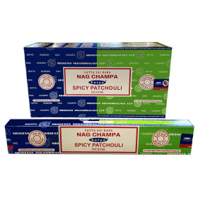 Encens batons satya nag champa & patchouli 16 g