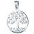 Pendentif acier arbre de vie -  Déco - cadeaux