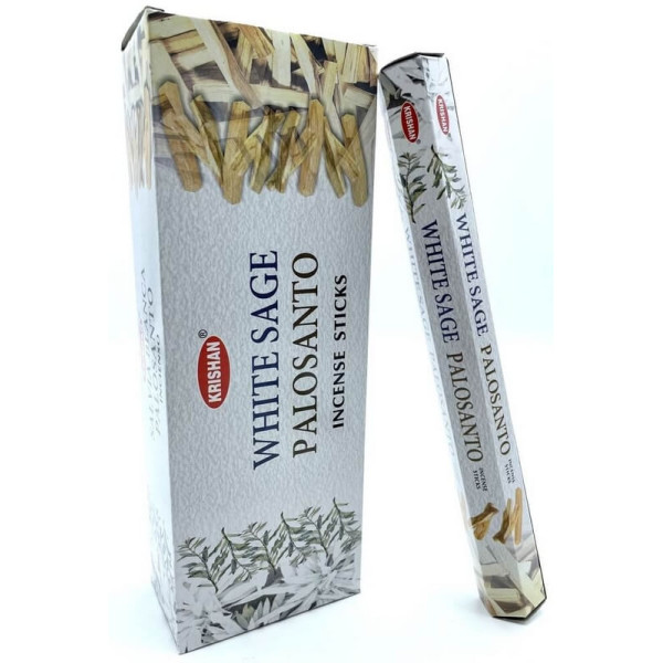 Encens sauge blanche et palo santo 20 gr -  Batons d\'encens