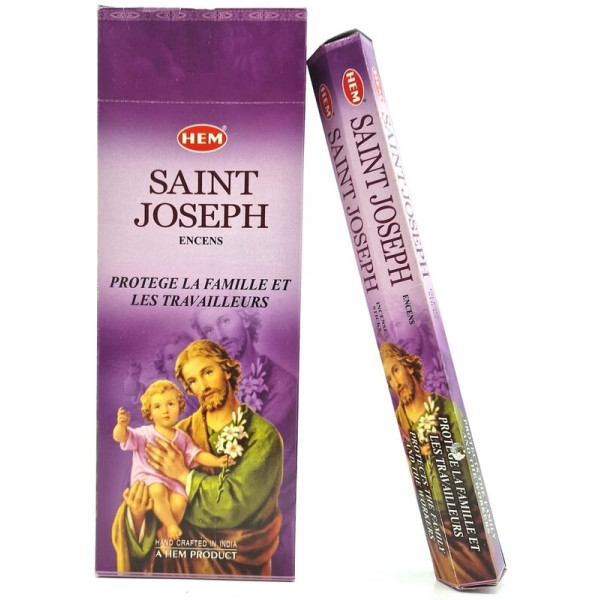 Encens hem St Joseph 20 gr -  Batons d\'encens