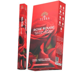 Encens bâtons Terra rose rouge 30 gr