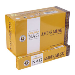 Encens golden nag amber musk 15 gr