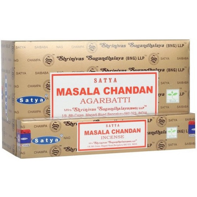 Encens bâtons Satya Masala chandan 15 g -  Batons d\'encens