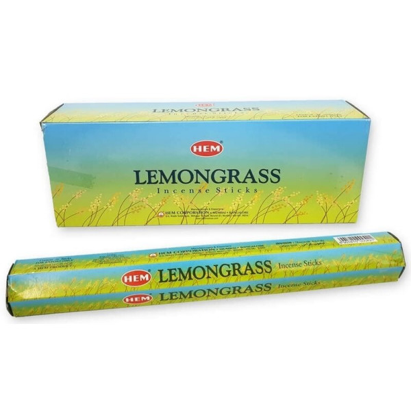 Encens hem lemongrass 20 gr -  Batons d\'encens