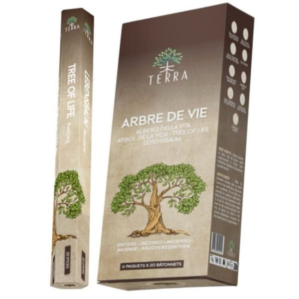 Encens bâtons Terra arbre de vie 30 gr