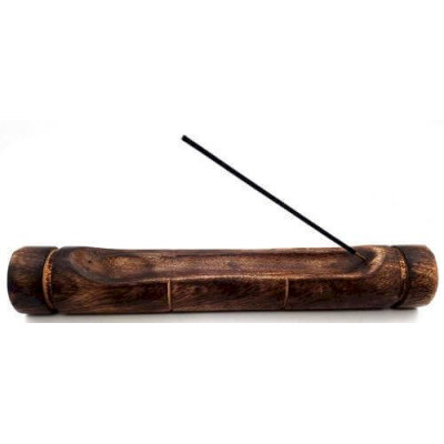 Porte encens en forme de flute 31 cm