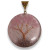 Pendentif arbre de vie et quate rose