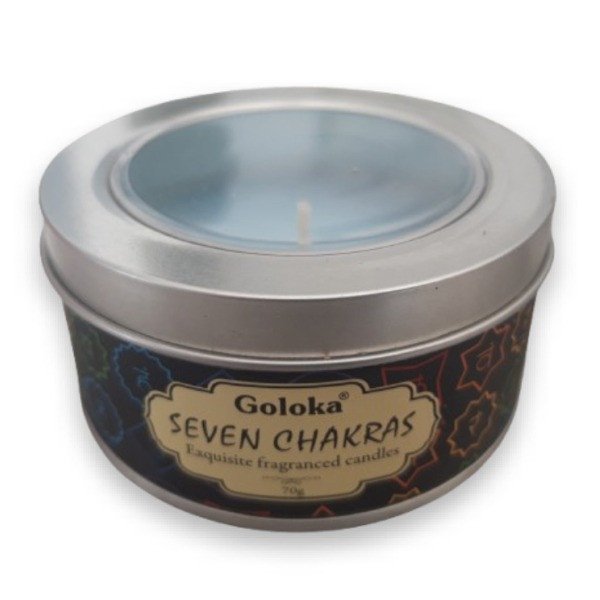 Bougie Goloka seven chakra -  Goloka