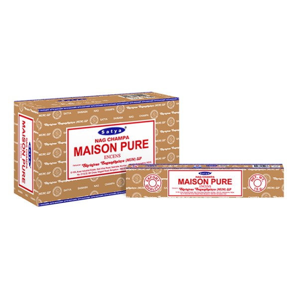 Encens bâtons Satya maison pure 15 gr