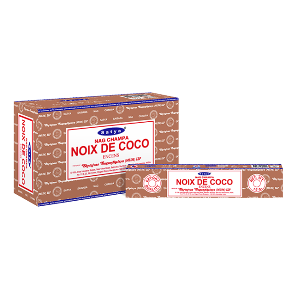 Encens bâtons Satya noix de coco 15 gr